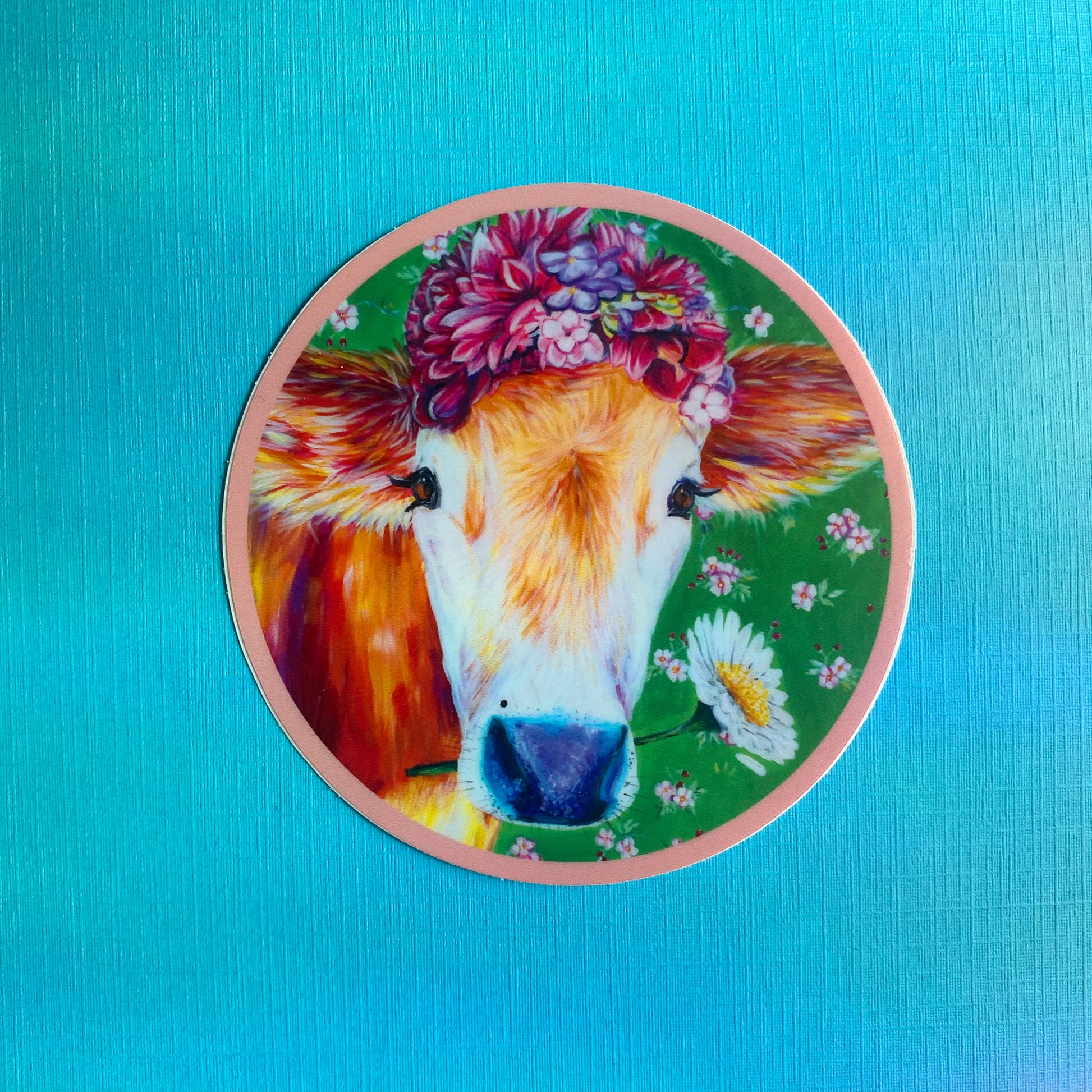 Frida Cowlo Vinyl Sticker