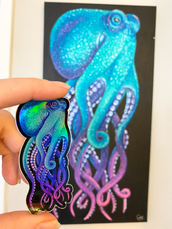Octogalaxy Vinyl Sticker
