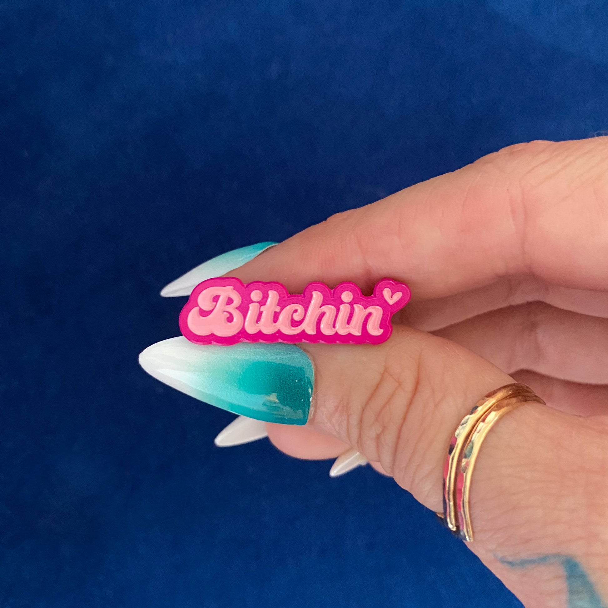 Bitchin Enamel Pin