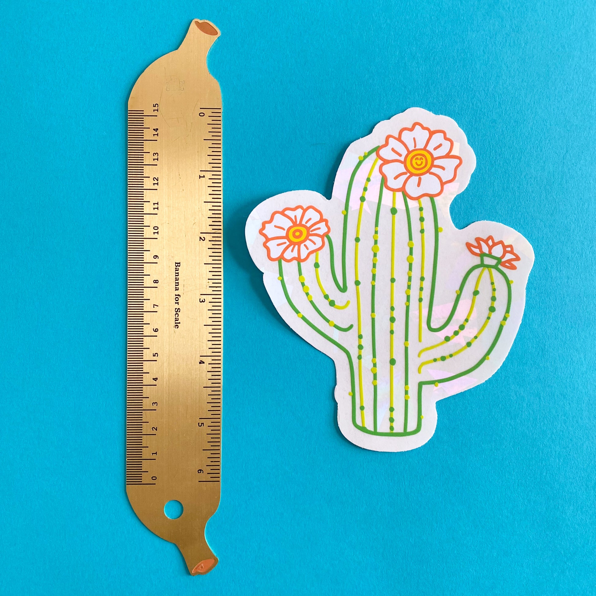 Saguaro Cactus Suncatcher Decal