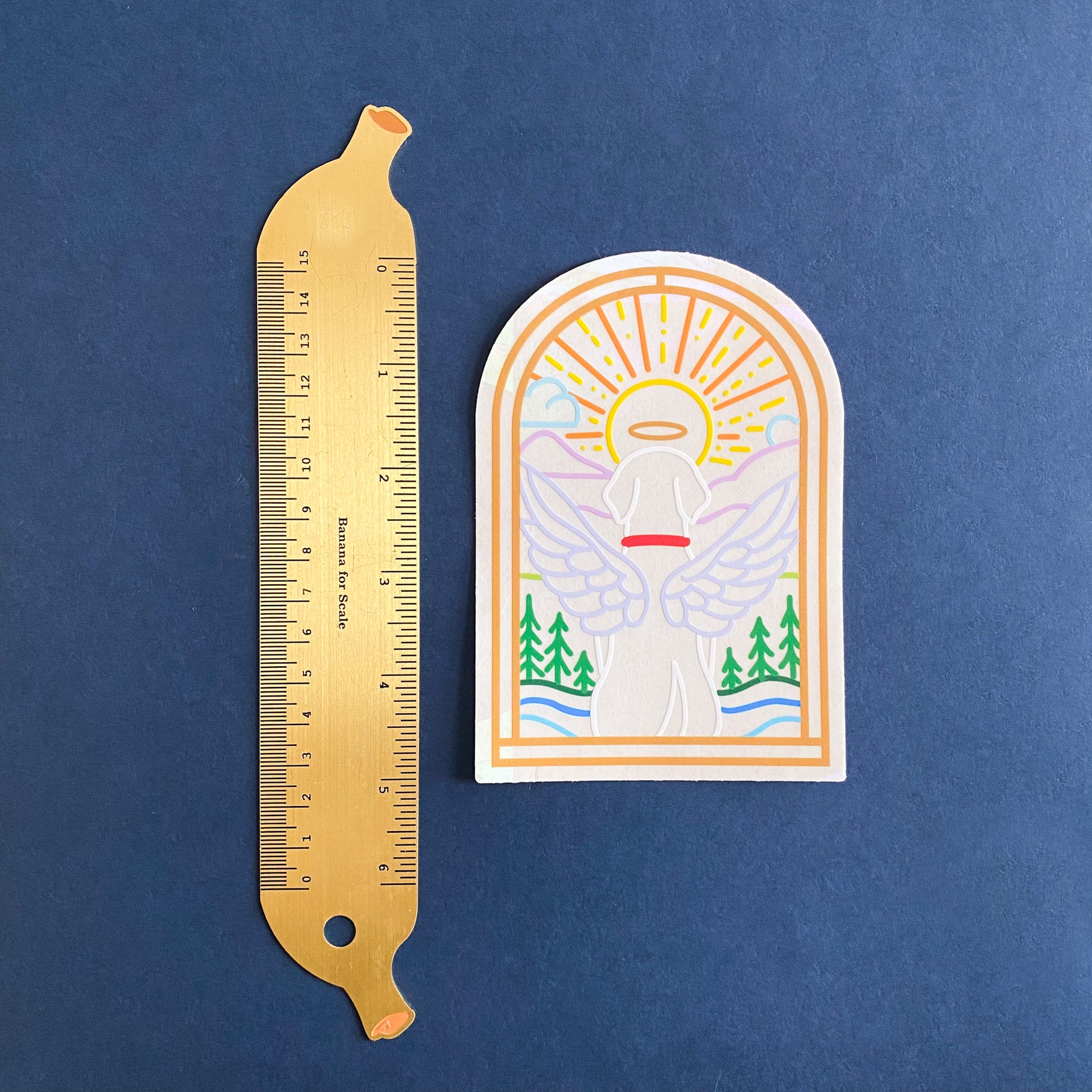 Dog Memorial Suncatcher Decal