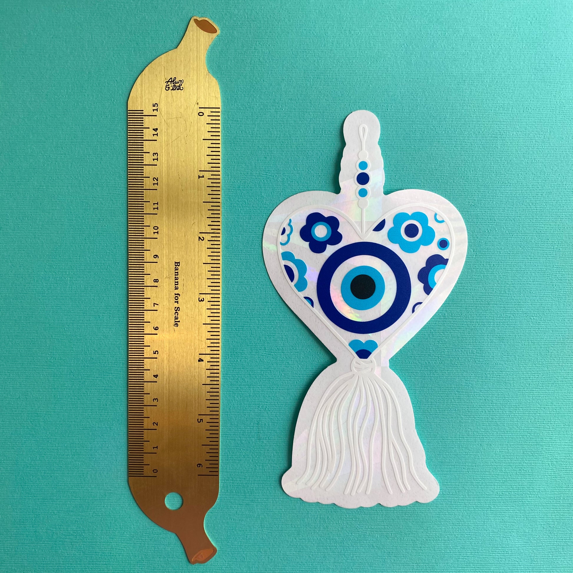 Evil Eye Suncatcher Decal