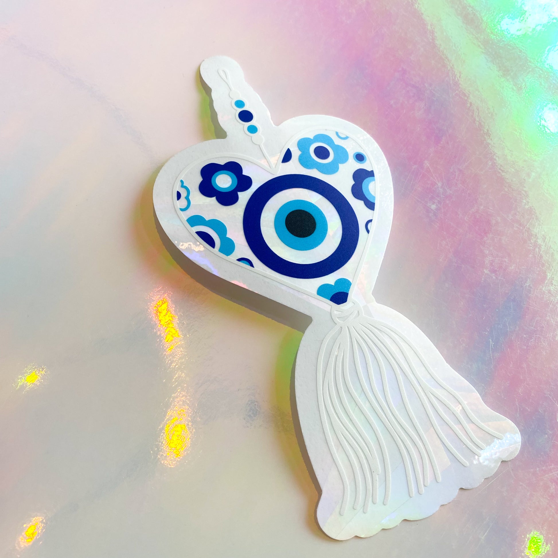 Evil Eye Suncatcher Decal