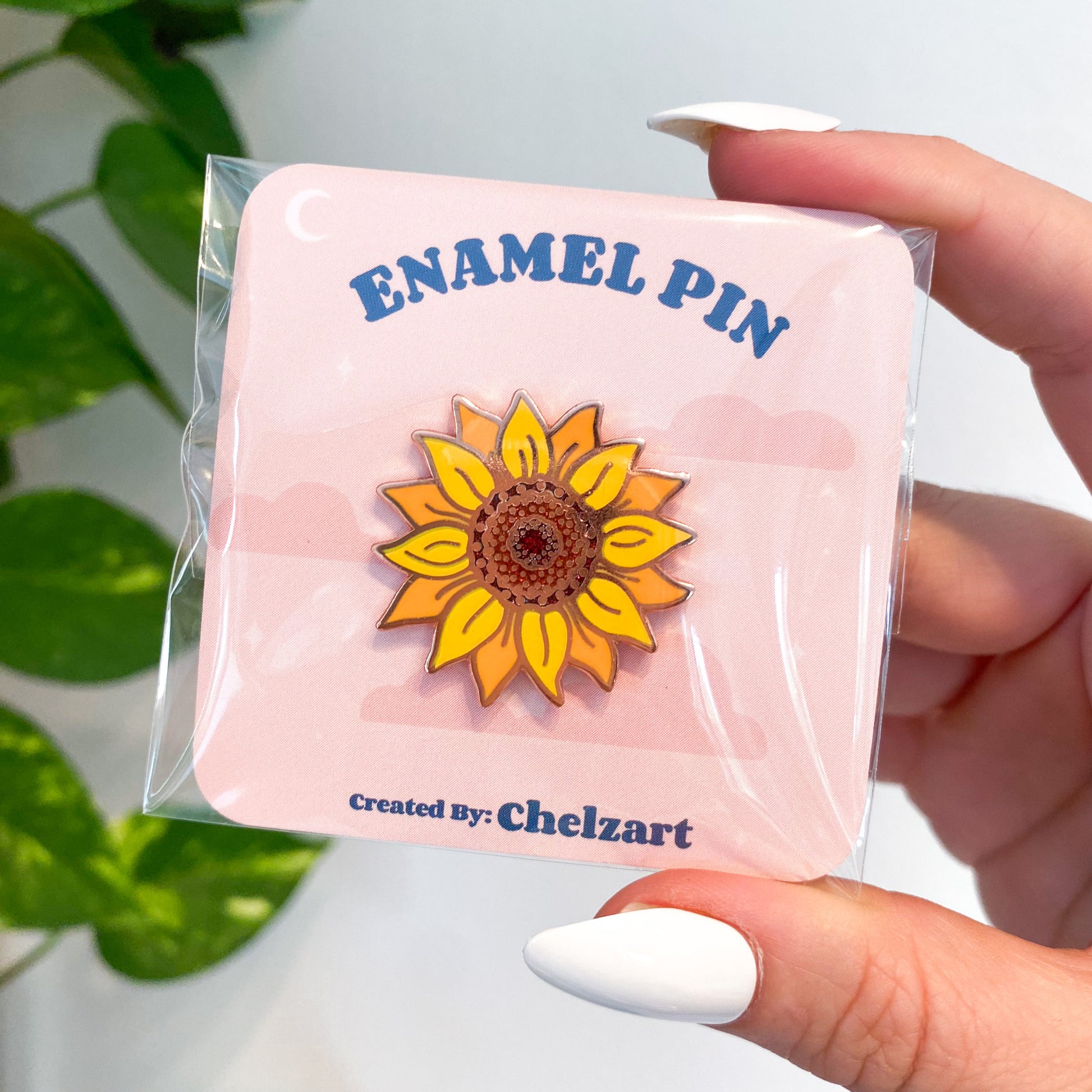 Yellow Sunflower Enamel Pin