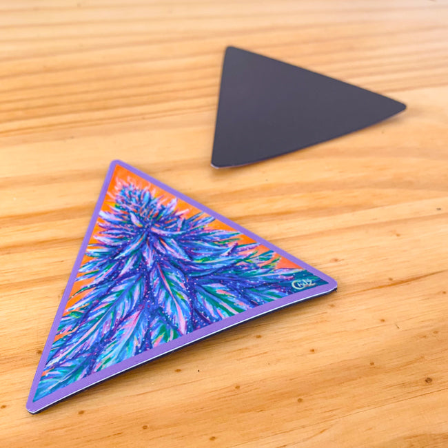 Purple Haze Weed Magnet