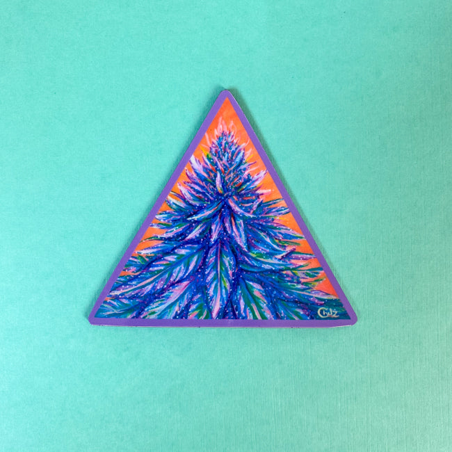 Purple Haze Weed Magnet