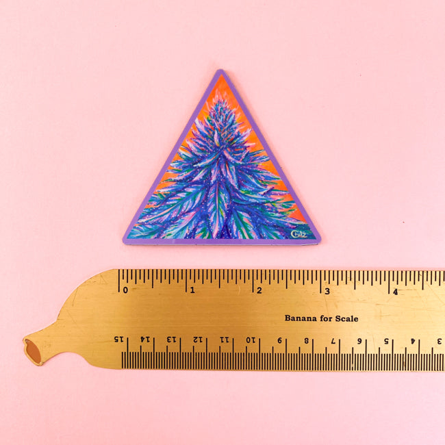 Purple Haze Weed Magnet