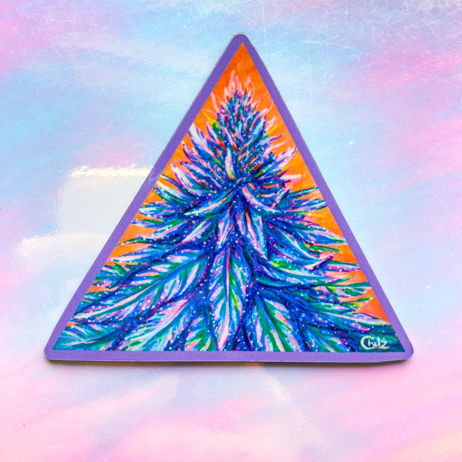 Purple Haze Weed Magnet