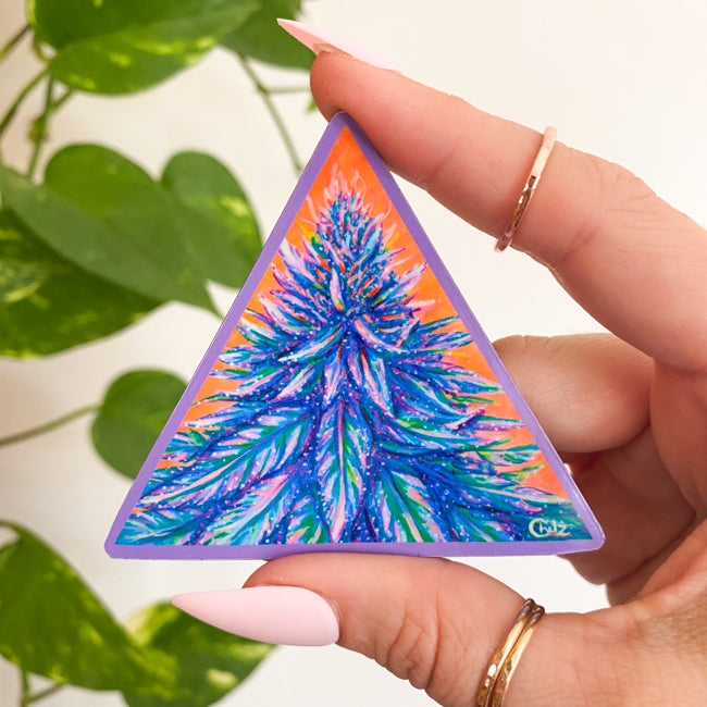 Purple Haze Weed Magnet