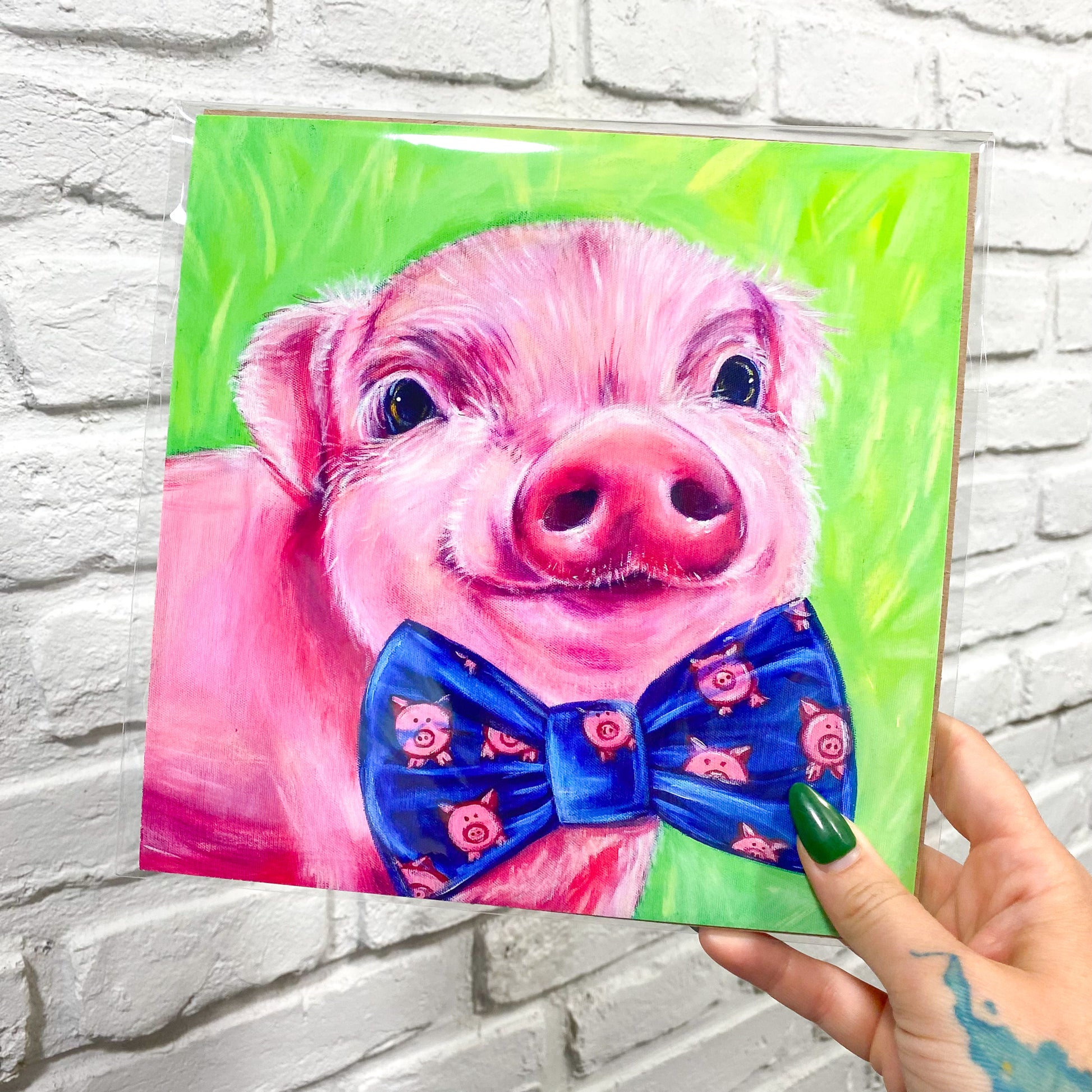 Hamilton The Pig Art Print