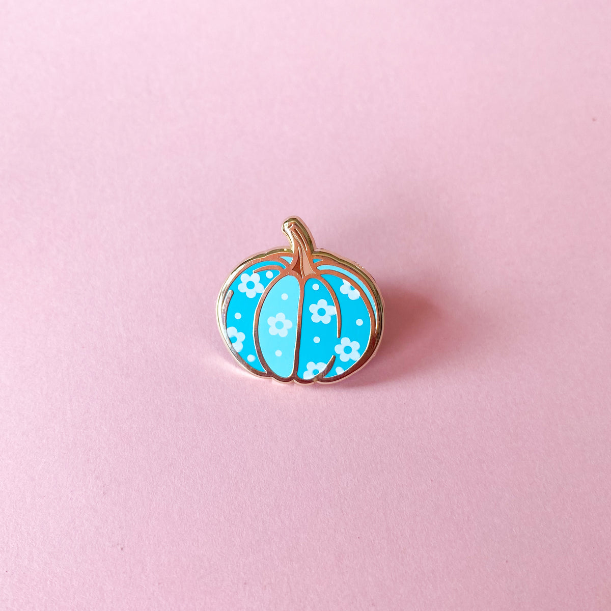 Retro Pumpkin Enamel Pin