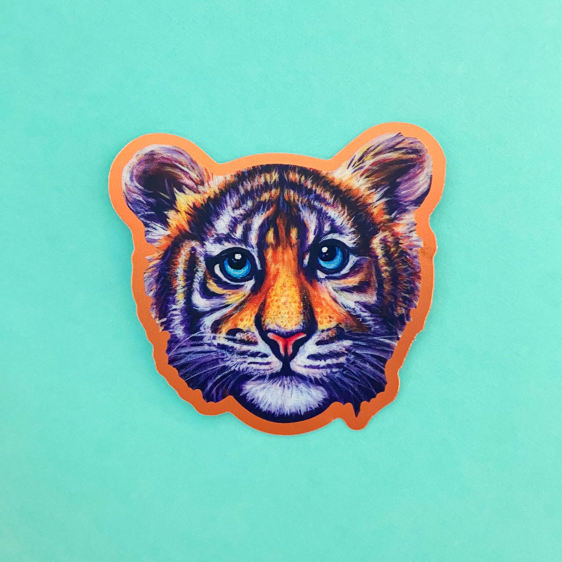 Tiger Vinyl Sticker