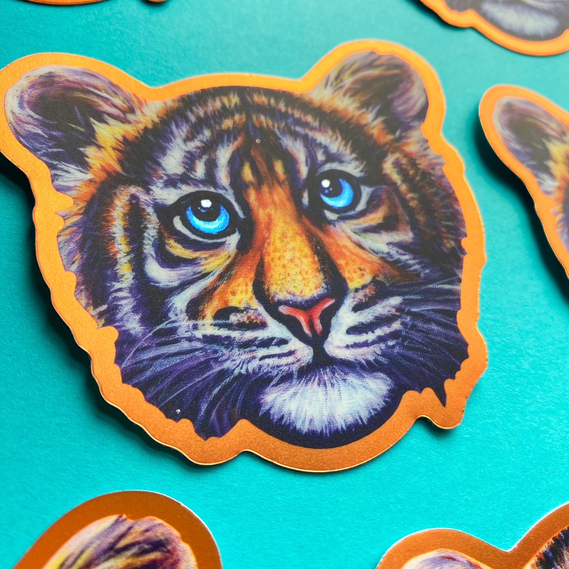 Tiger Vinyl Sticker