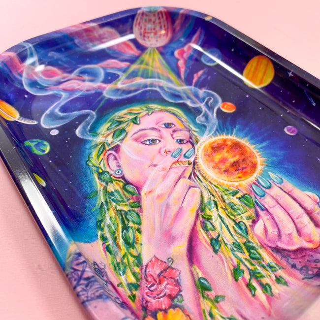 Weed Goddess Rolling Tray