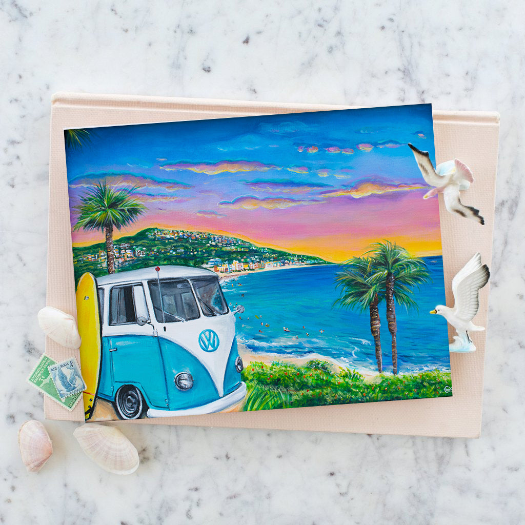 Laguna Beach Paradise Art Print