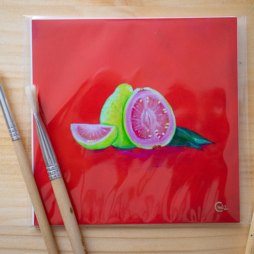 Colorful Guava Art Print