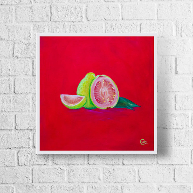 Colorful Guava Art Print