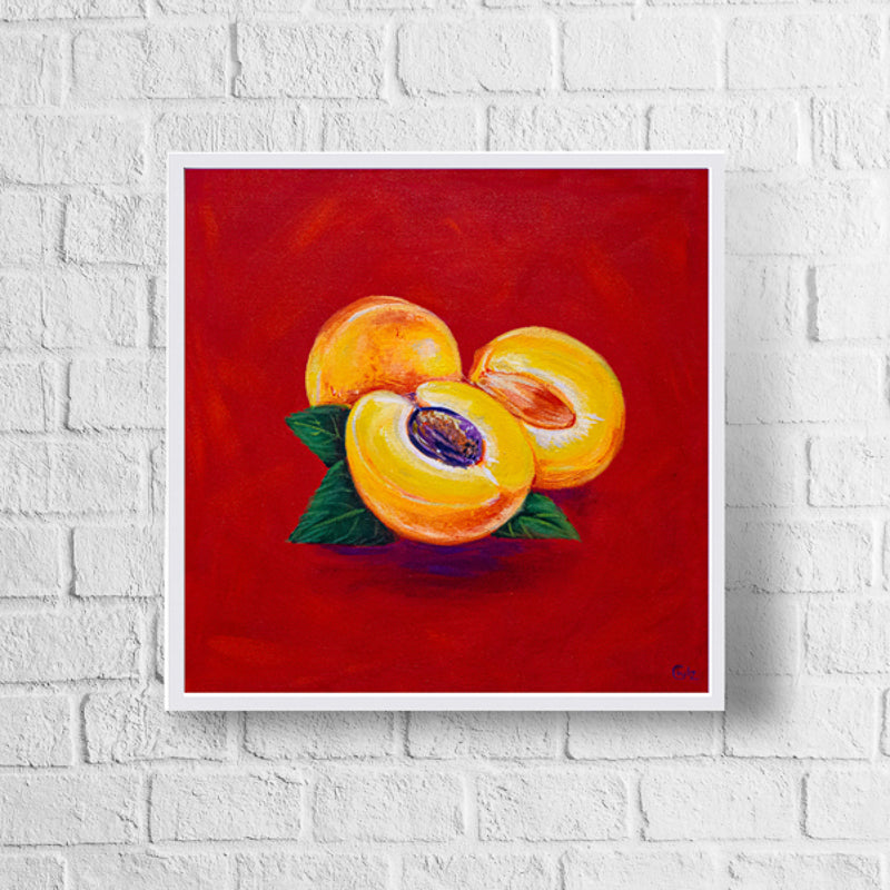 Colorful Apricot Art Print