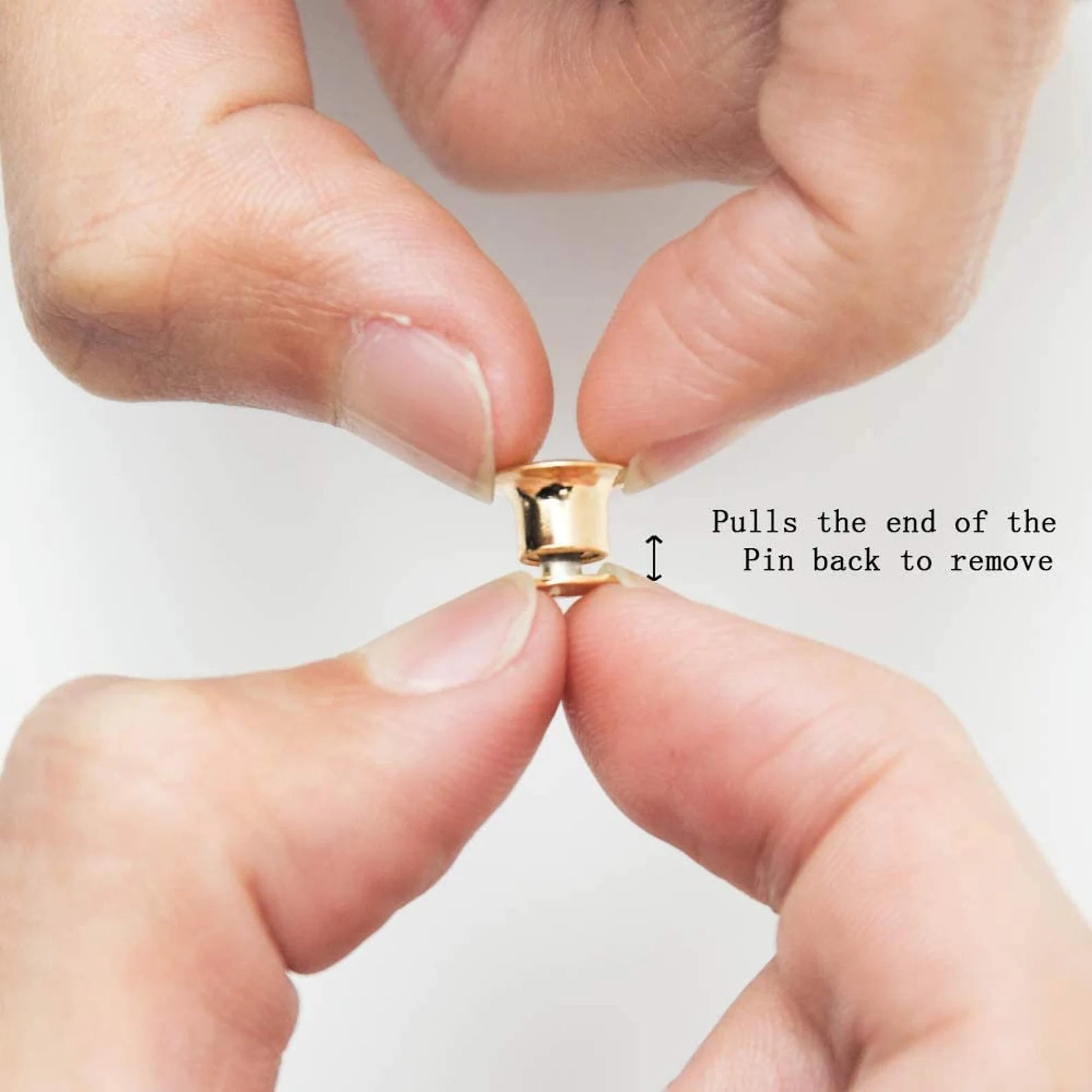 Secure Locking Enamel Pin Back (2-Pack)