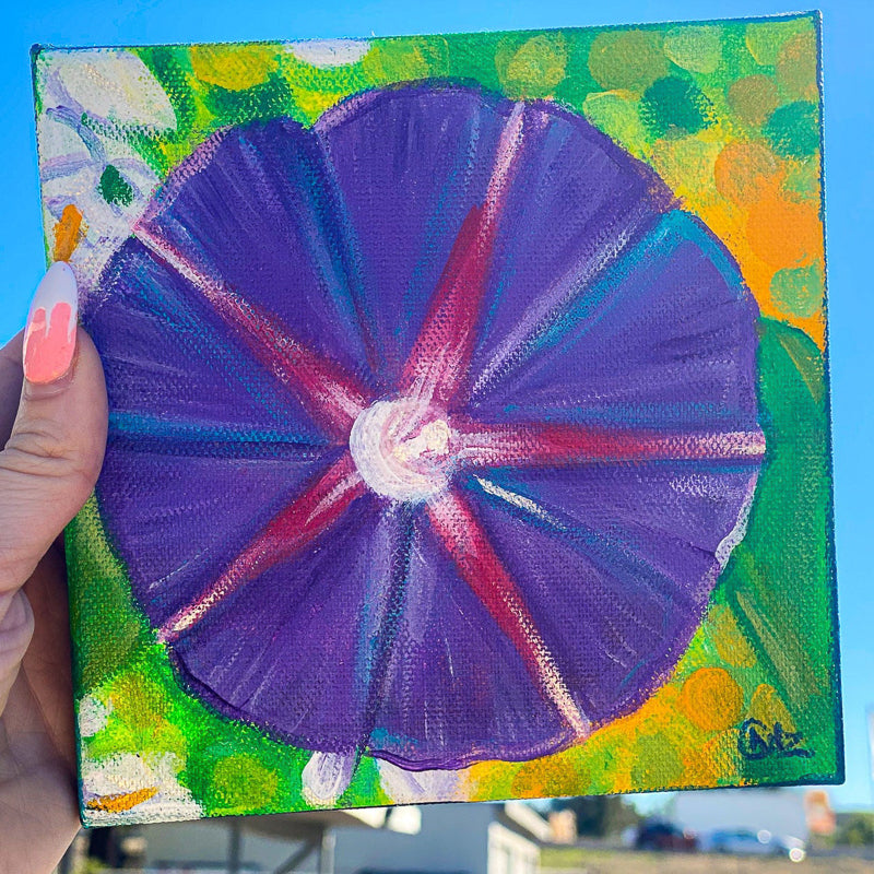 Morning Glory Original Painting