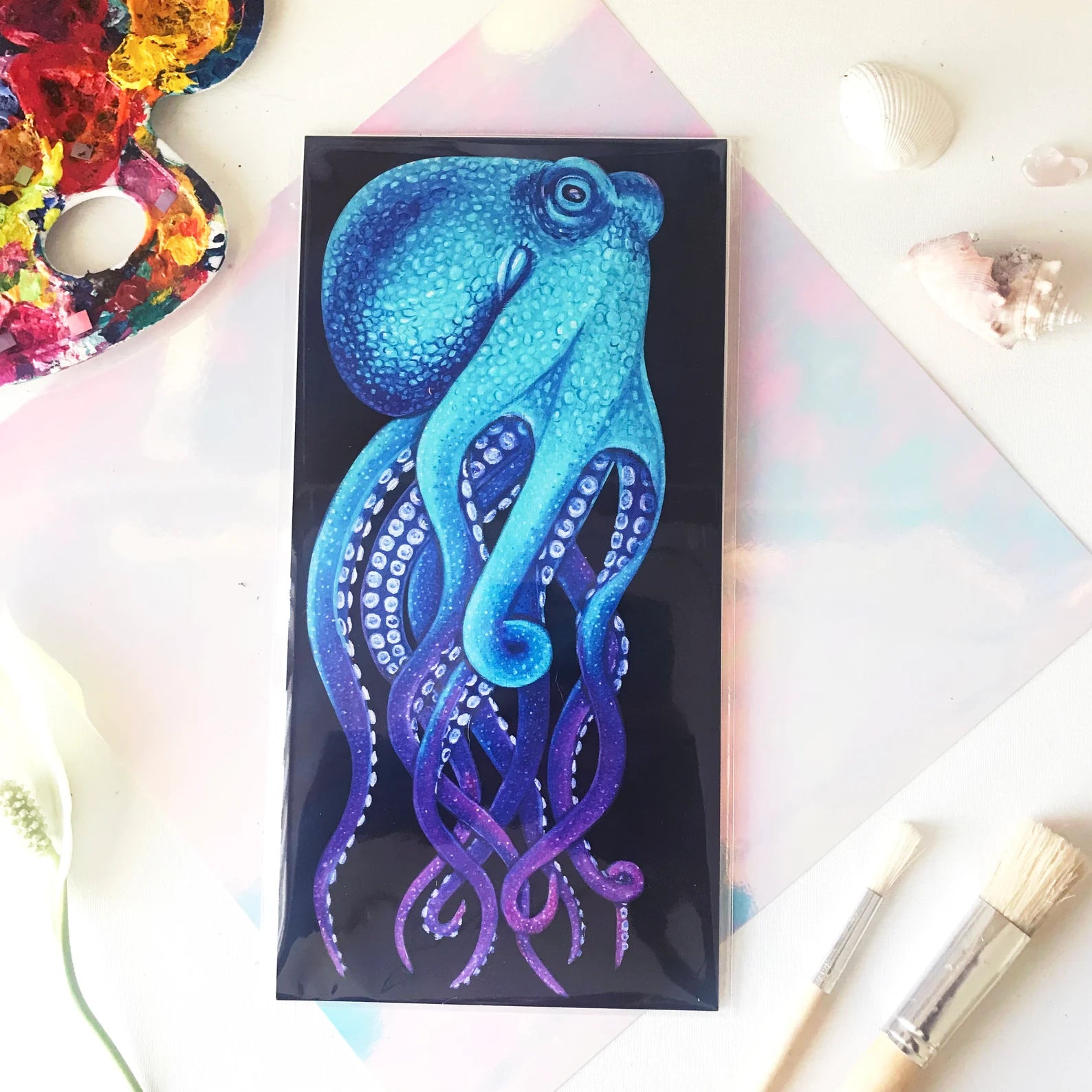 Octogalaxy Art Print